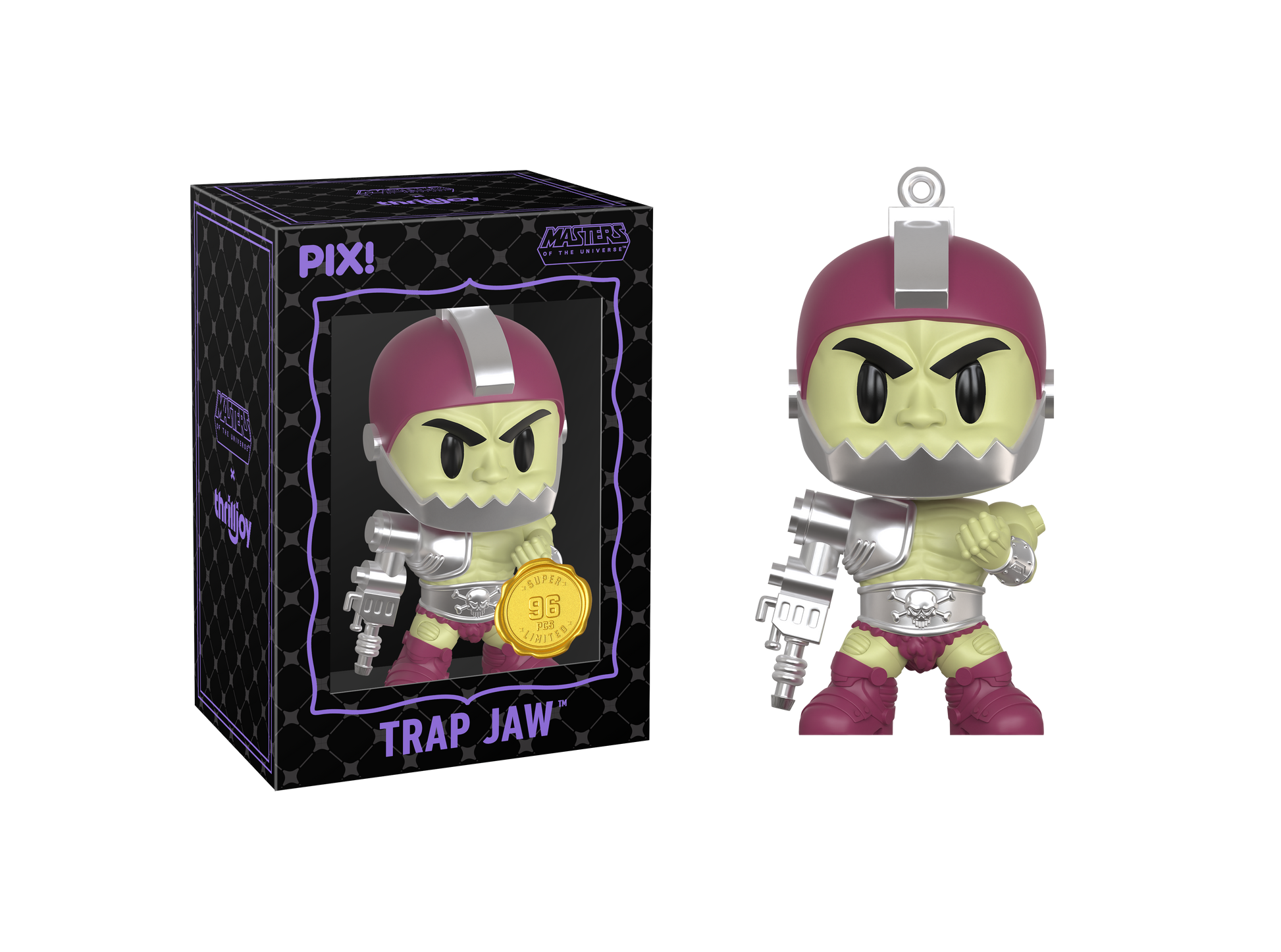 Masters of the Universe, Trap Jaw Super-Rare Chase Collectible, Out of Box 