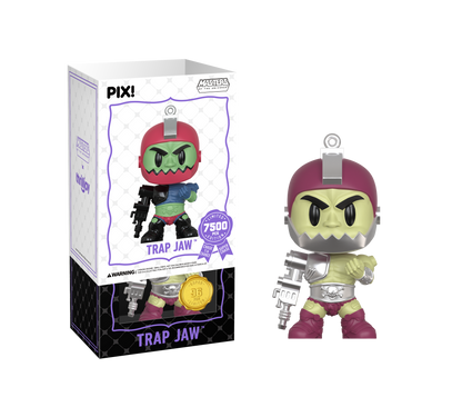Masters of the Universe, Trap Jaw Super-Rare Chase Collectible, Front of Box