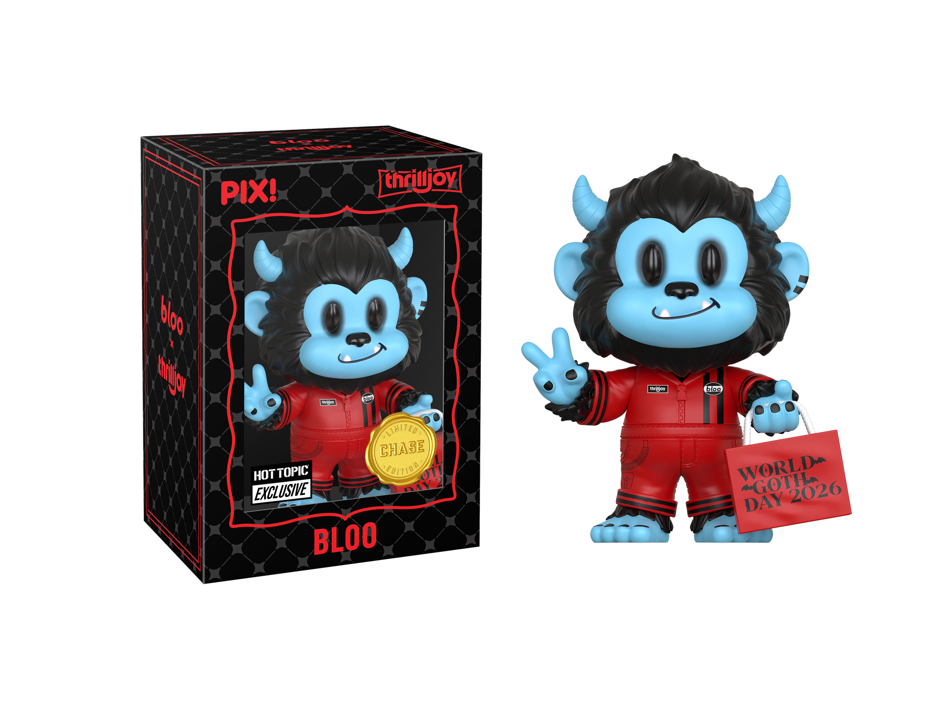 Thrilljoy, Bloo Chase Collectible, Out of Box