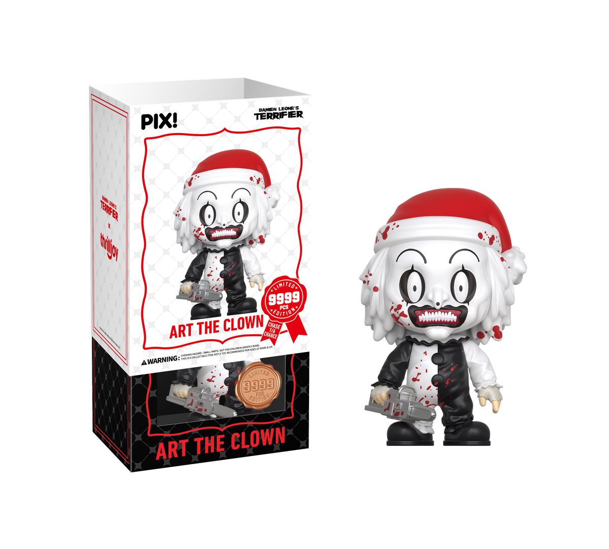 Santa Art the clown,  hero collectible