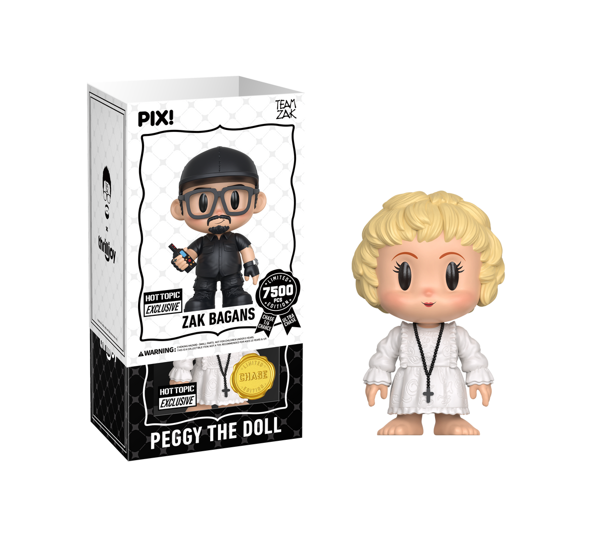 Zak Bagans, Peggy the Doll, Chase Figure 