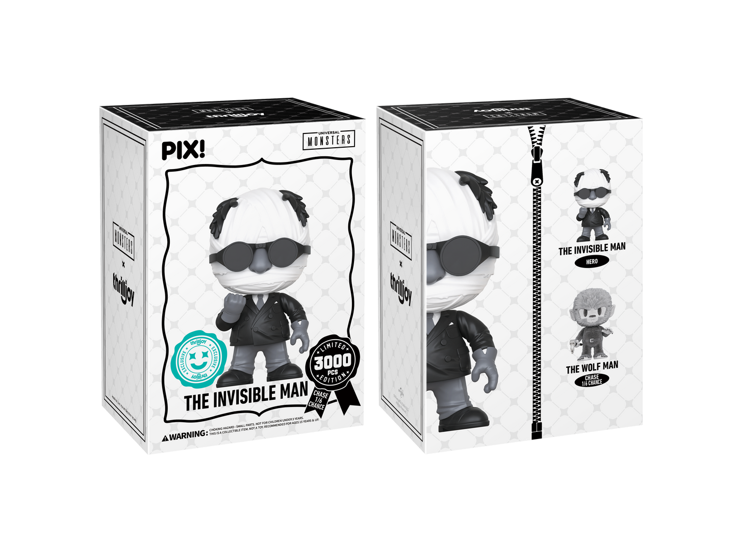 PIX! The Invisible Man: The Destructive Scientist