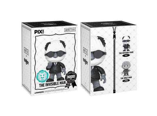 PIX! The Invisible Man: The Destructive Scientist