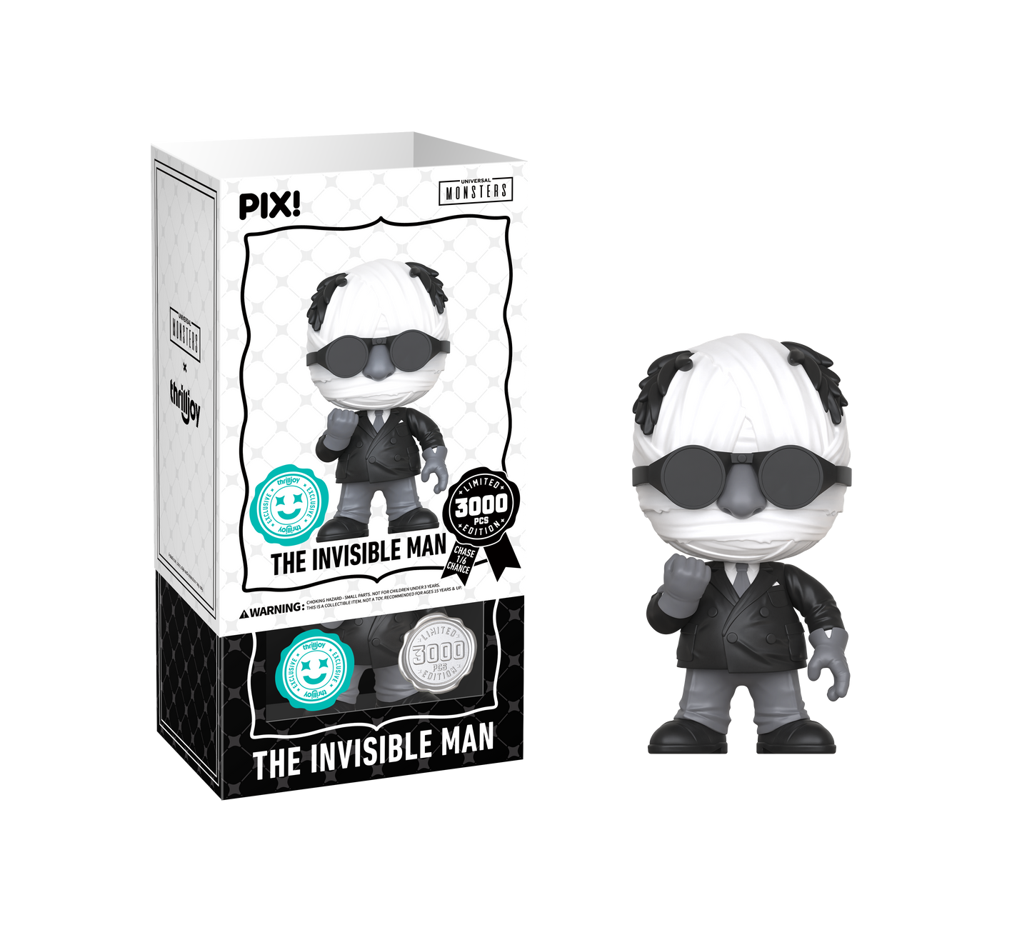 PIX! The Invisible Man: The Destructive Scientist