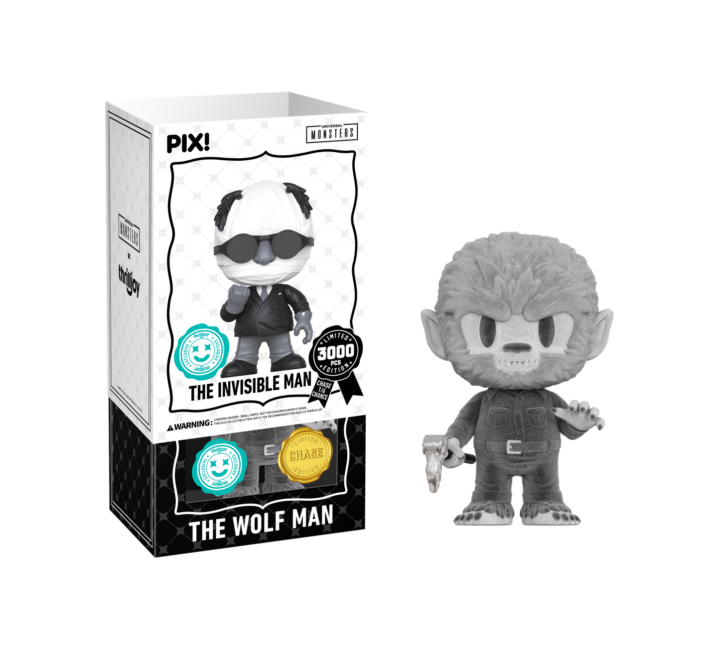 PIX! The Invisible Man: The Destructive Scientist