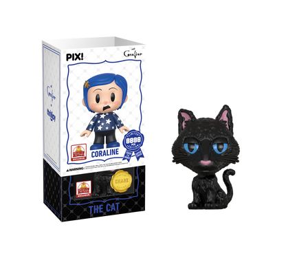 Coraline, The cat, chase figure 