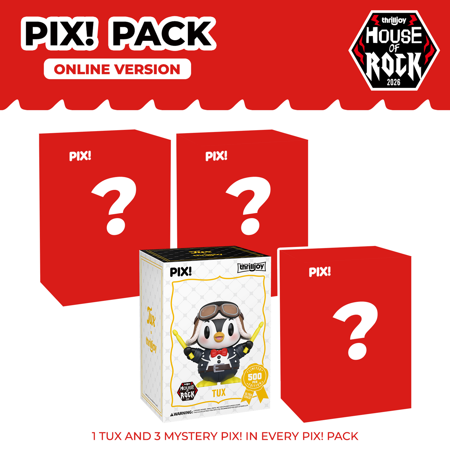 Thrilljoy '26 House of Rock PIX! Pack: Tux