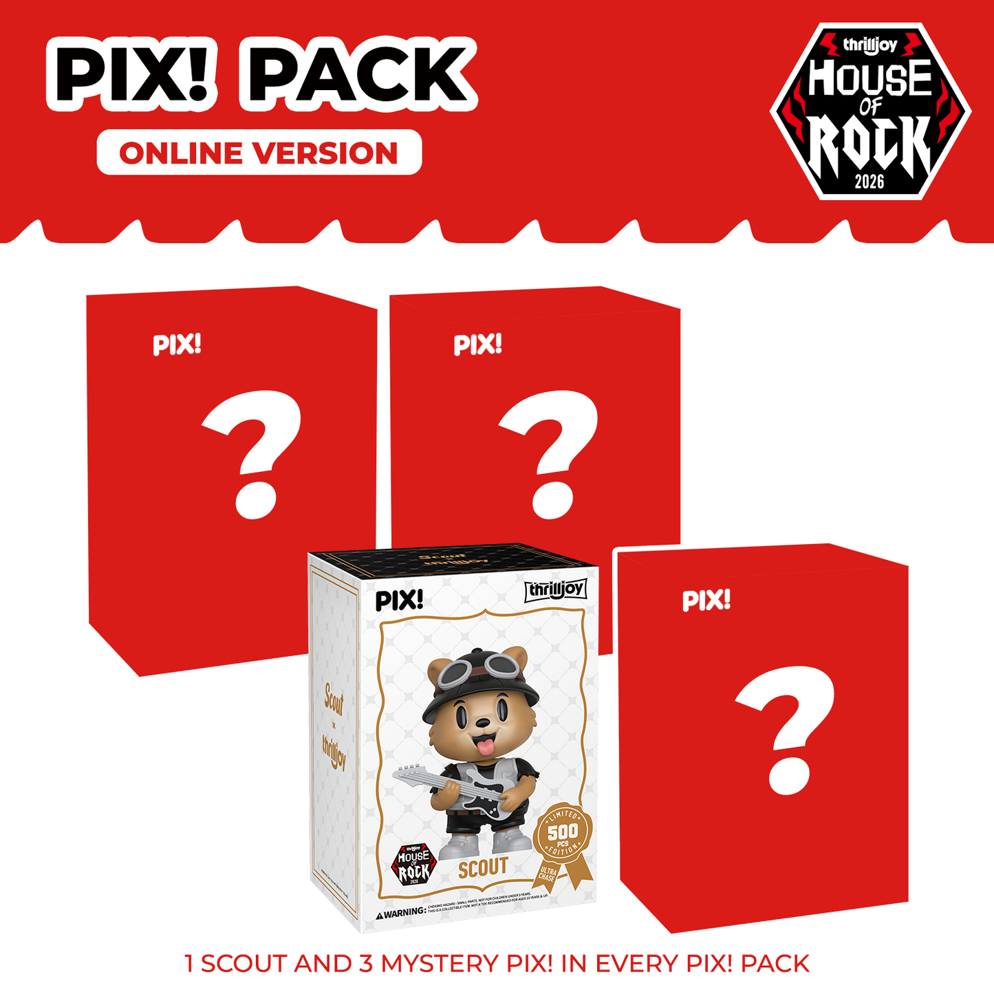 Thrilljoy 26 House of Rock PIX! Pack: Scout