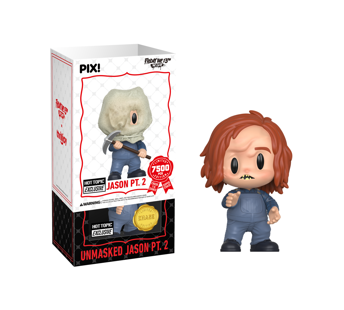 Friday the 13th the Game, Unmasked Jason chase figure 