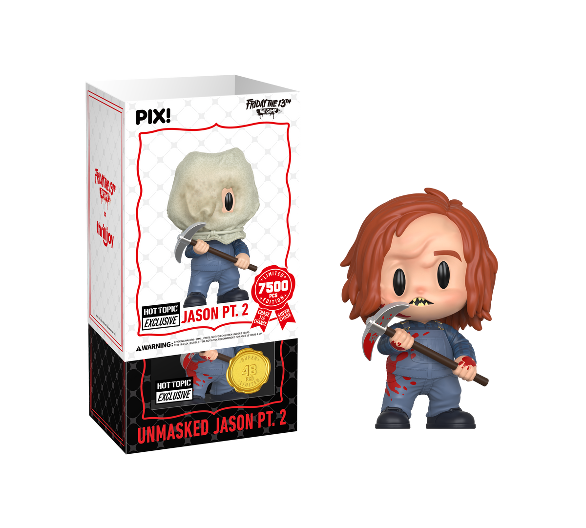 Friday the 13th the Game, Unmasked Jason super chase figure