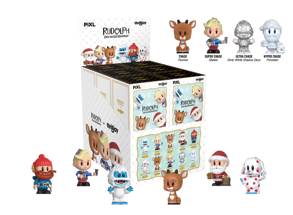 PIXL Rudolph the Red Nosed Reindeer 12 Pc Mystery Pack
