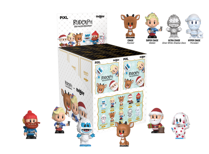 PIXL Rudolph the Red Nosed Reindeer 12 Pc Mystery Pack