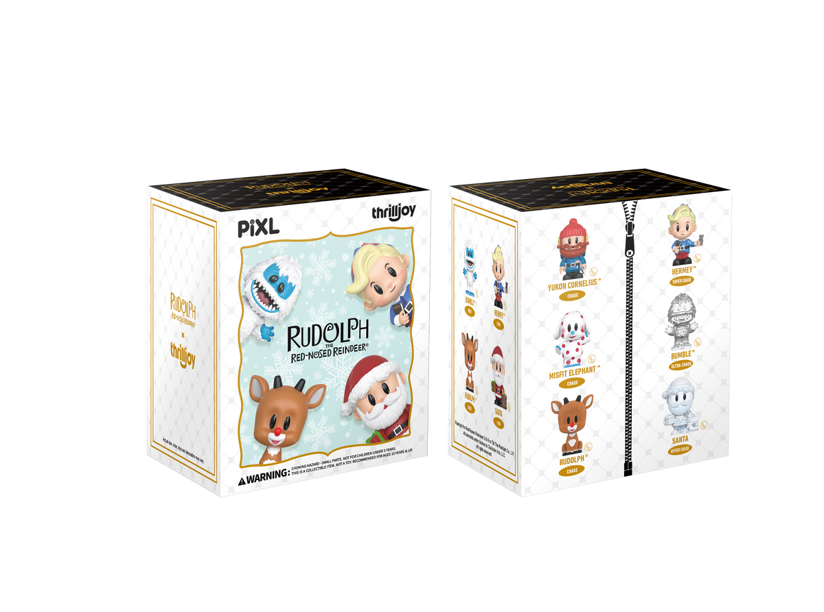 PIXL Rudolph the Red Nosed Reindeer 12 Pc Mystery Pack