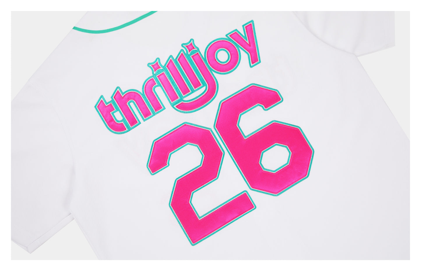 Thrilljoy '26 Oversized Jersey -  White