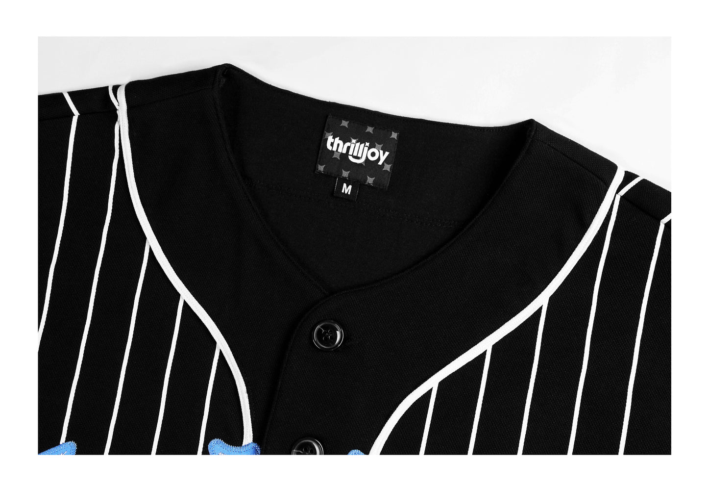Thrilljoy '26 Oversized Jersey-Pinstripe