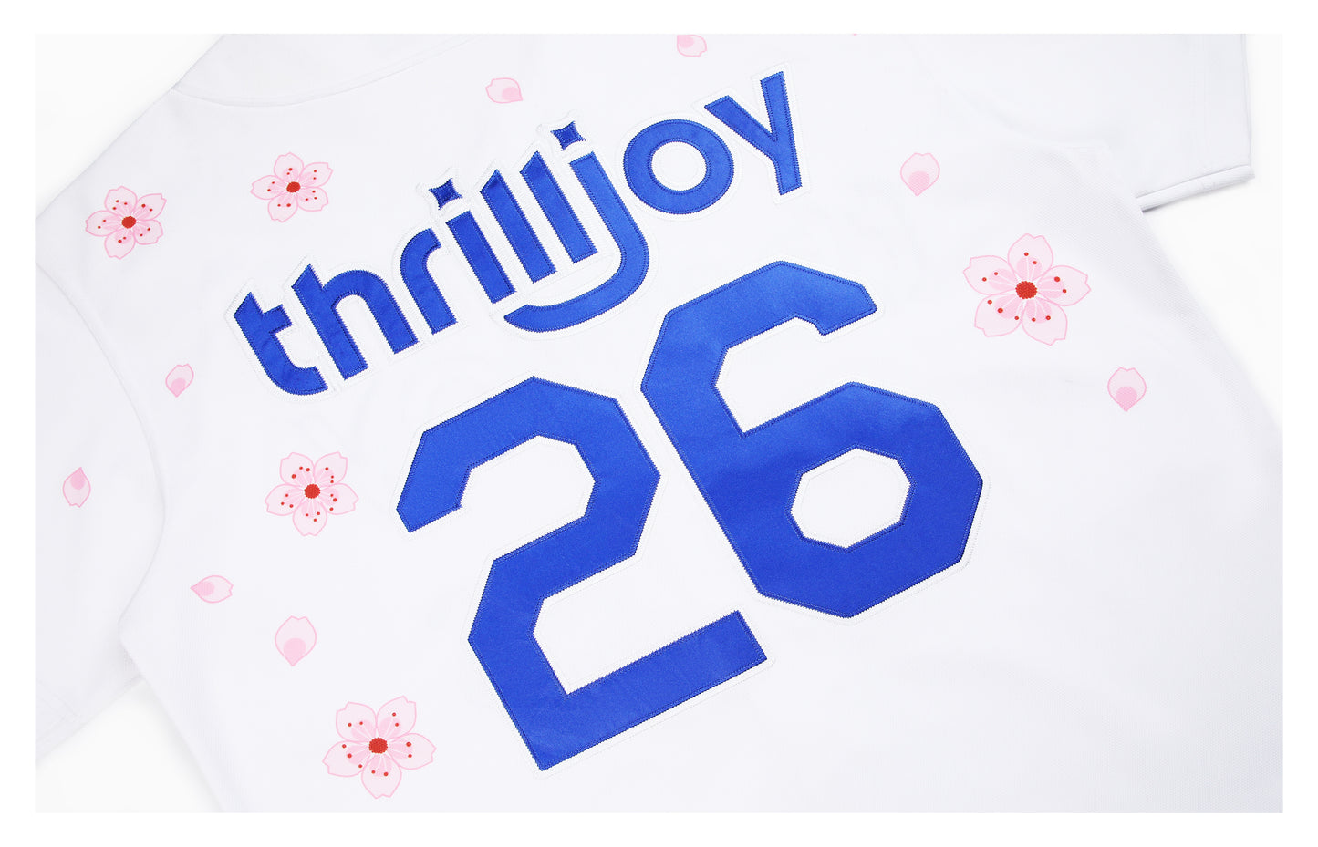Thrilljoy '26 Oversized Jersey - Cherry Blossom