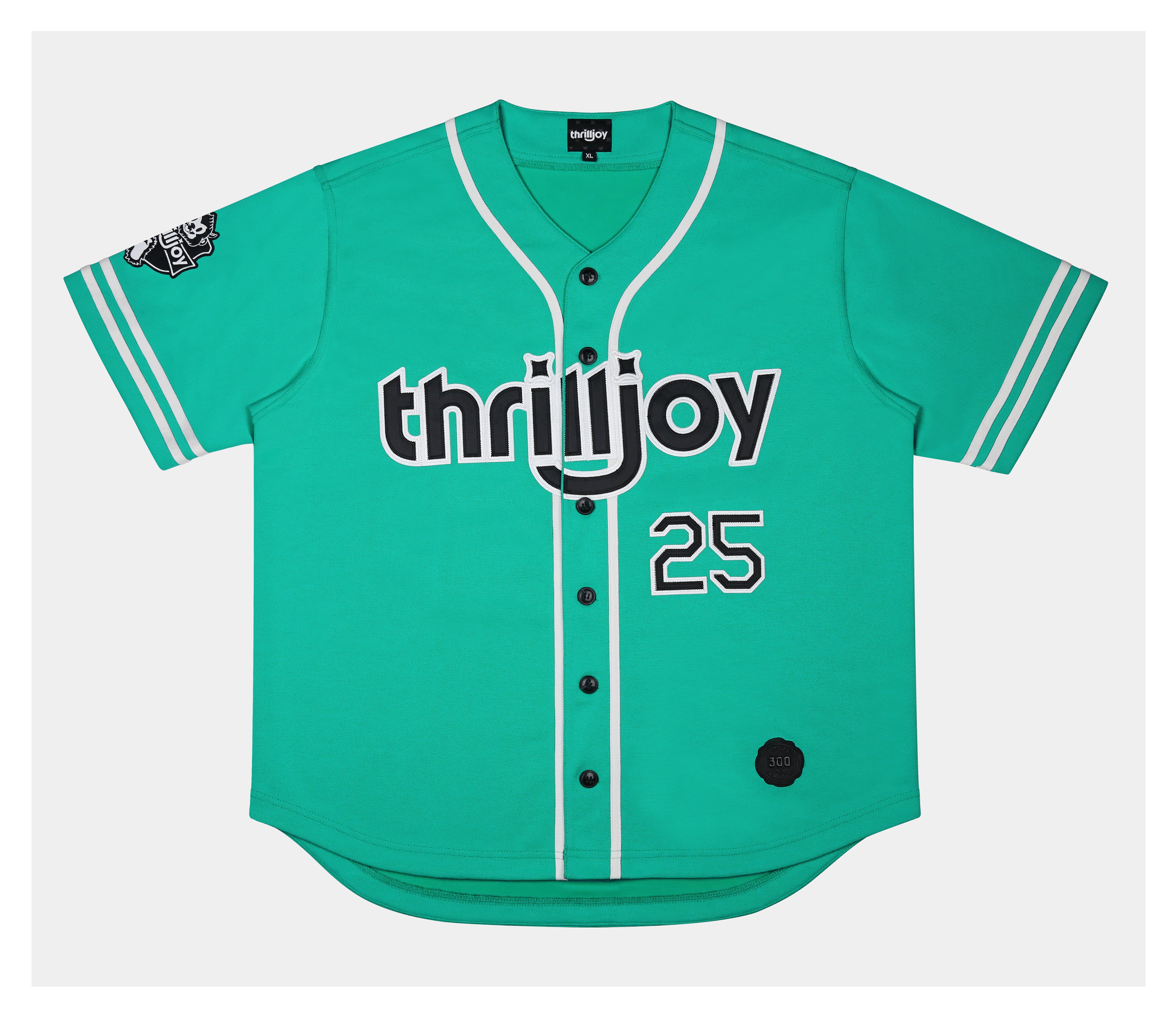 Thrilljoy '25 Oversized Jersey - Teal (S)