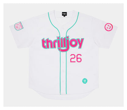 Thrilljoy '26 Oversized Jersey -  White